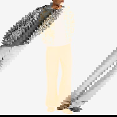 Jakna Acne Studios Distressed Monogram Hooded Denim Jacket Bež | C90202-863, 4