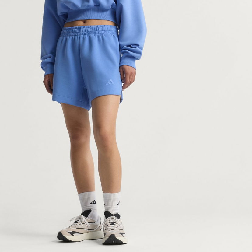 Kratke hlače adidas Performance ALL SZN Soft Lux Shorts Modra | JV9878