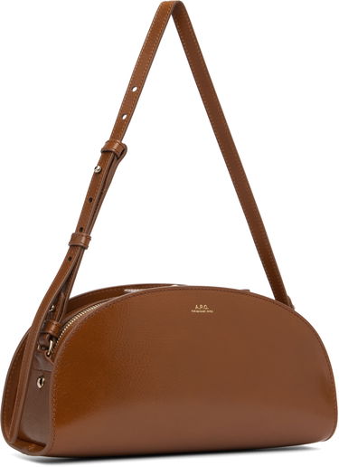 Torba za čez ramo A.P.C. A.P.C. Demi-Lune Shoulder Bag Rjava | PXCCK-F61997, 1