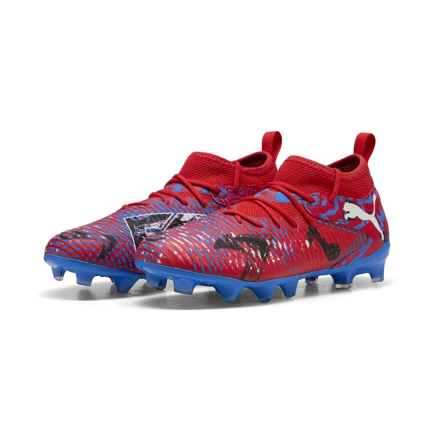 Superge in čevlji Puma FUTURE 8 MATCH PLAYMAKERS FG/AG Jr. Rdeča | 108750_01, 1