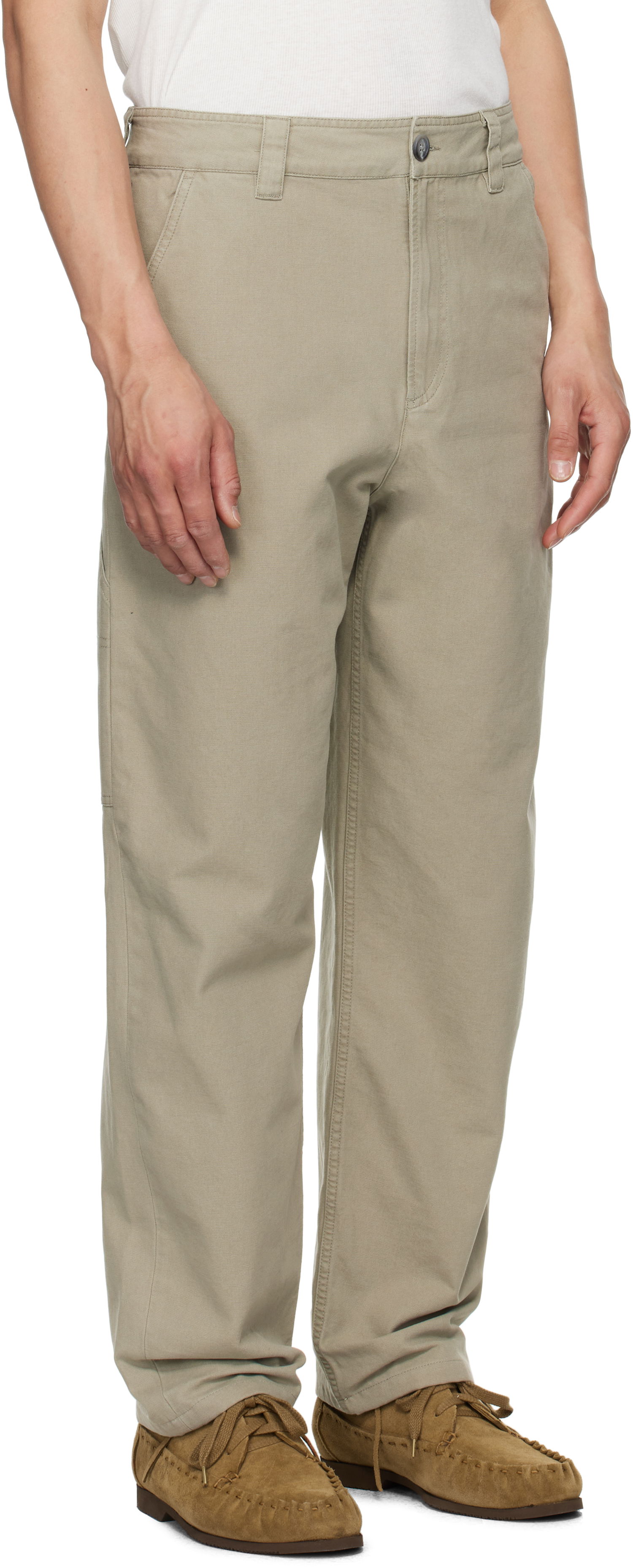 Cargo hlače A.P.C. A.P.C. Fergus Pants Bež | COGBJ-M08500, 1