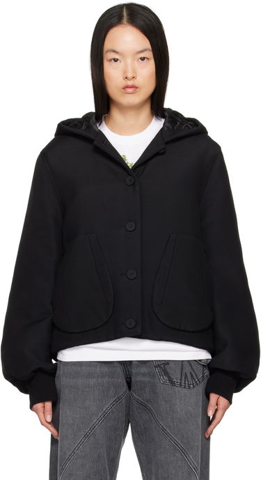 Bomber jakna JW Anderson JW Anderson Hooded Blouson Jacket Črna | JK0359-PG1679, 0