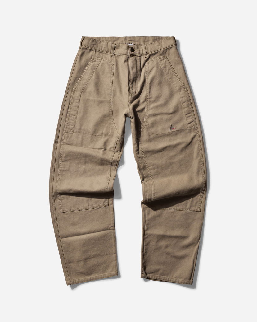 Hlače ROA Canvas Cotton Trousers Rjava | RBMW0363FA261 BEG0002