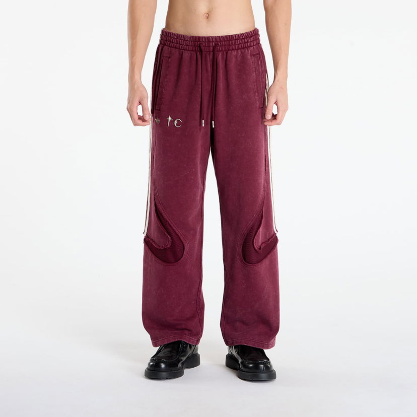 Trenirka adidas Originals Thug Club Teamgeist Washed Paneled Sweat Joggers Bordo | KC2217
