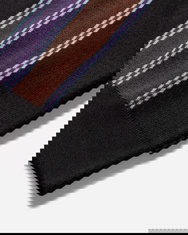 Pleteni pulover Carhartt WIP Longsleeve Polo Sweater Stripe Črna | I034032 2KFXX, 4