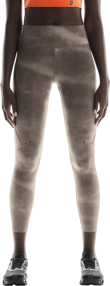 Pajkice On Running Performance Tight 7/8 AOP Leggings Siva | 1wf10491933, 0