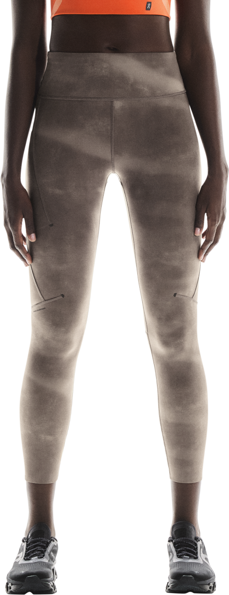 Pajkice On Running Performance Tight 7/8 AOP Leggings Siva | 1wf10491933