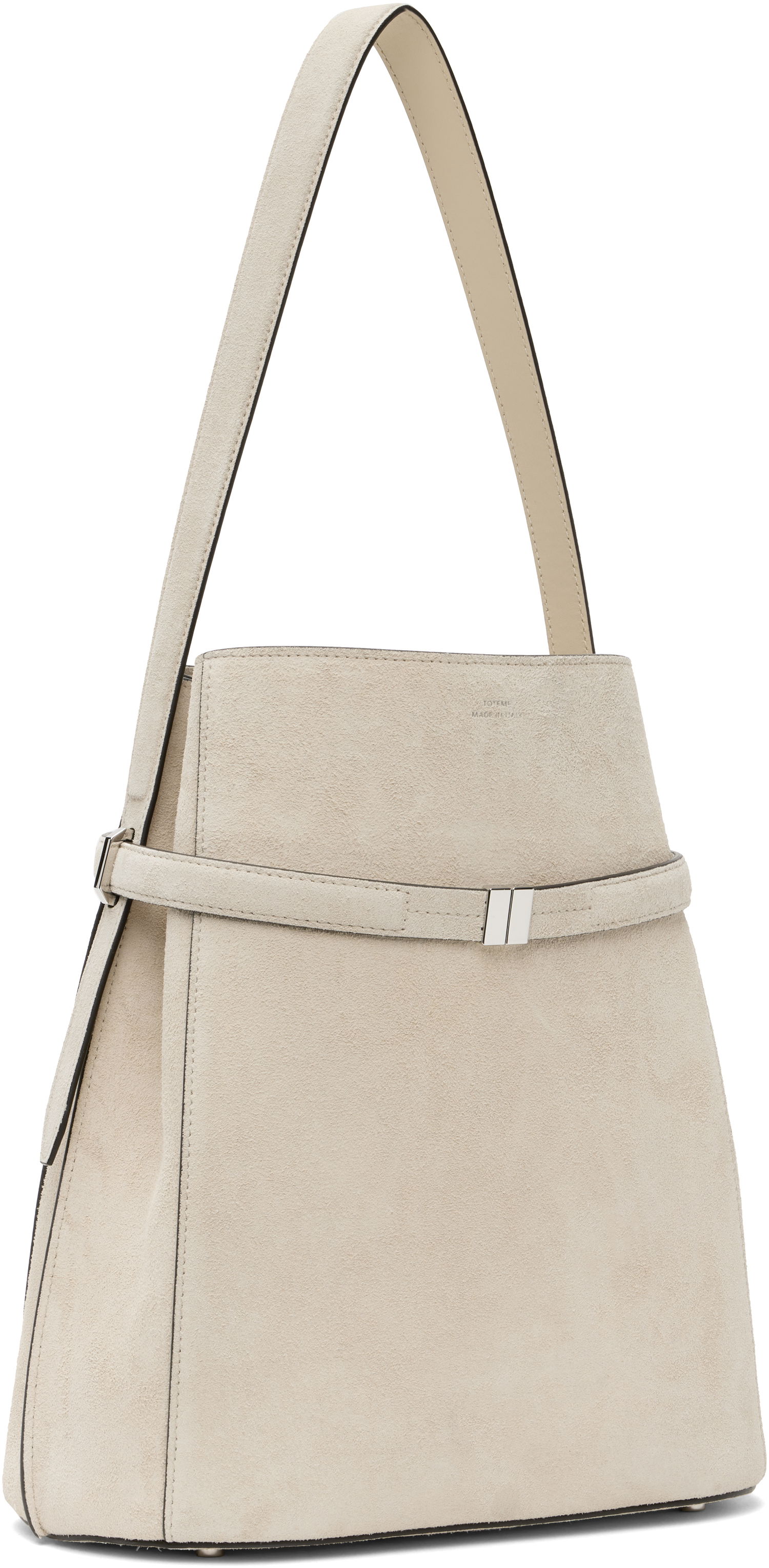 Torbica TOTEME TOTEME Belted Suede Bucket Bag Bež | 253-WAL0048-LE0004, 1