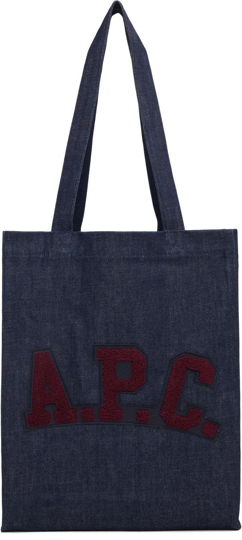 Tote bag A.P.C. A.P.C. Logo Patch Tote Bag Mornarica | COHIZ-M67059