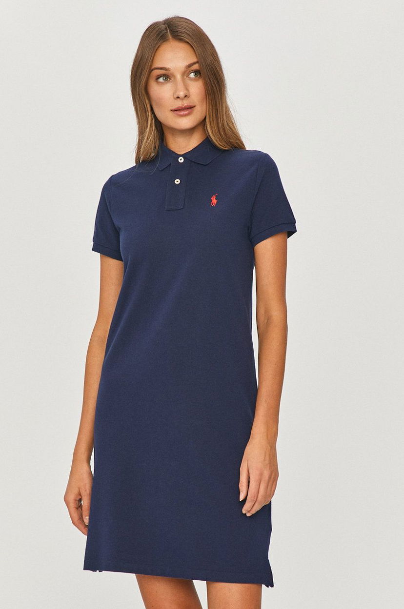 Obleke Polo by Ralph Lauren Polo Dress Mornarica | 211799490005