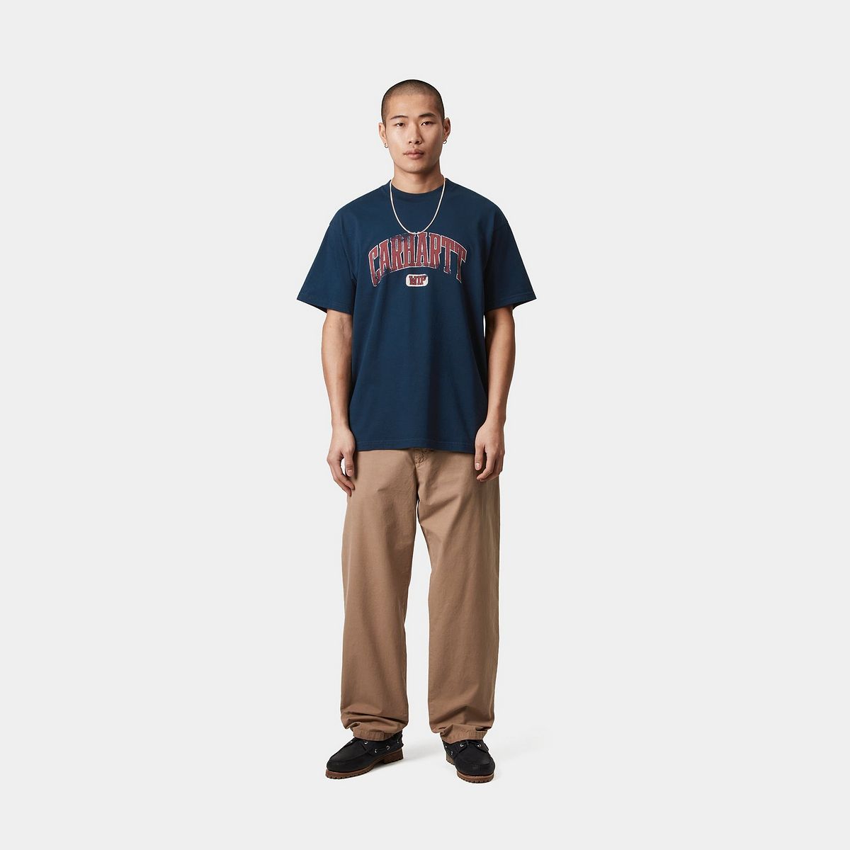 Majica Carhartt WIP Carhartt WIP Lecture Short Sleeve T-Shirt Mornarica | I034766_24, 1