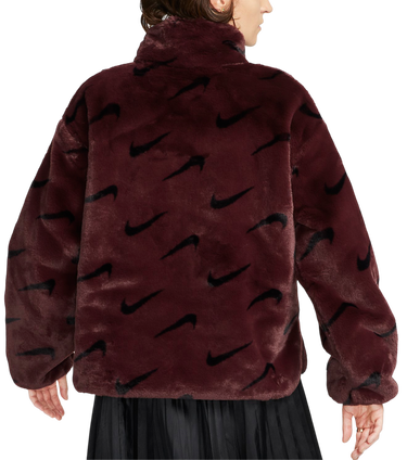 Jakna Nike Plush Jacket Bordo | DQ6842-652, 2