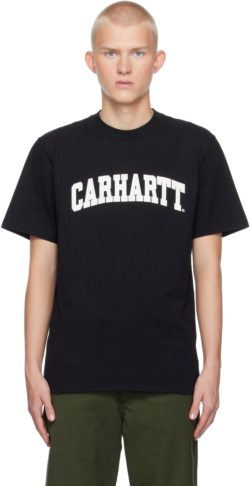 Majica Carhartt WIP Black University T-Shirt Črna | I034851