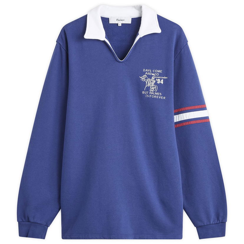 Srajce Palmes Palmes Forever Open Rugby Shirt Modra | P15-0036-677