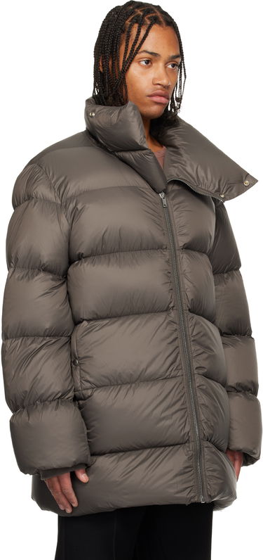 Puhovka Rick Owens Rick Owens Concordians Turtle Neck Puffer Coat Rjava | RU02E1791 NPD3, 1