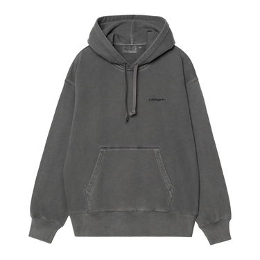 Pulover Carhartt WIP Garment Dyed Relaxed Fit Hoodie Siva | I034375_14, 0