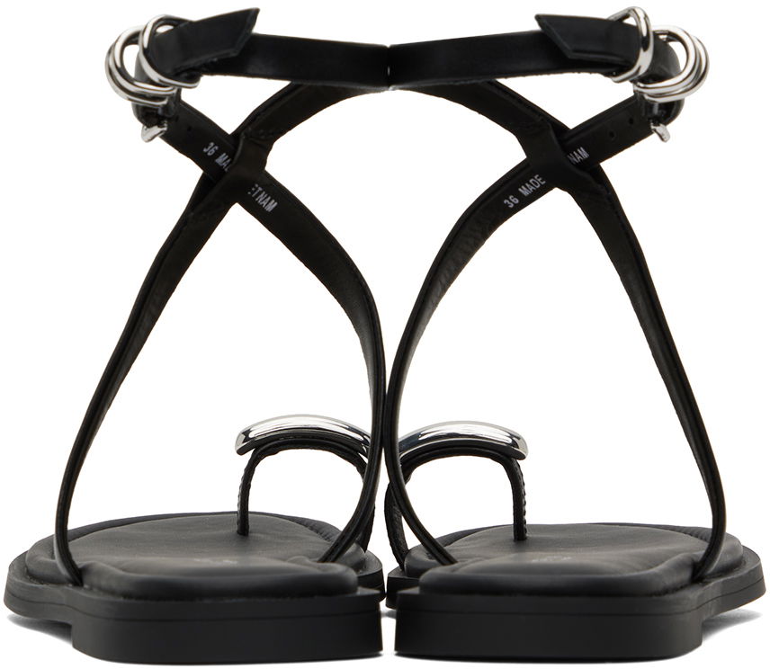 Prstan rag & bone Rag & Bone Geo Ring Sandals Črna | WFF24PF038LE38, 1