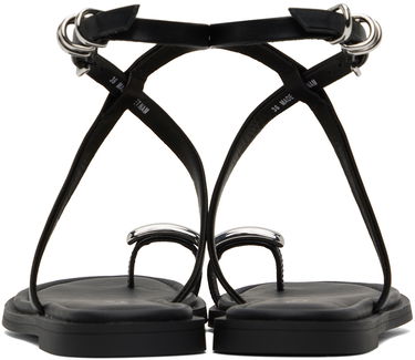 Prstan rag & bone Rag & Bone Geo Ring Sandals Črna | WFF24PF038LE38, 1
