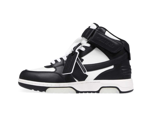 Superge in čevlji Off-White Out Of Office Mid Top "Panda" Črna | OMIA259C99-LEA002-0110