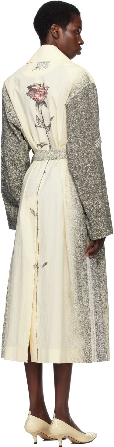 Trenčkot Jean Paul Gaultier Jean Paul Gaultier 'The Multi-Tattoo' Print Trench Coat Rumena | 25/34-U-MA035-C587-030030, 2