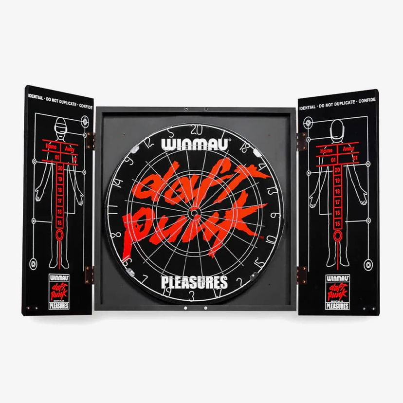 Športna oprema Pleasures PLEASURES Daft Punk Schematic Dartboard Cabinet Večbarvna | P25DP028-BLACK