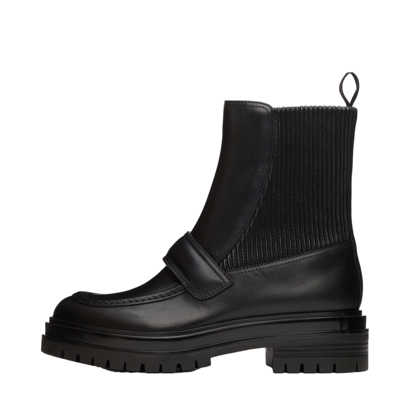 Superge in čevlji Gianvito Rossi Berck Leather Boots Črna | G73261.20GOM.CEO