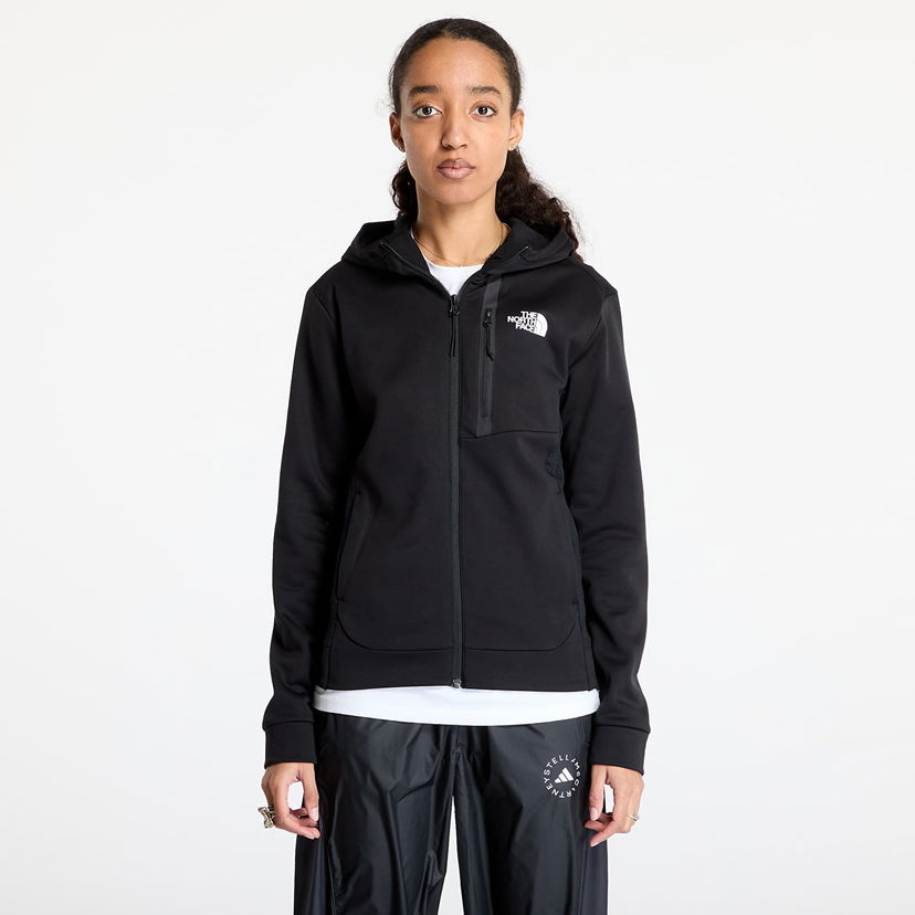 Pulover The North Face Mountain Athletics Full-Zip Fleece Hoodie Črna | NF0A893UJK31