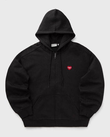 Pulover Carhartt WIP Heart II Hartt Zip-Up Hoodie Črna | I035176-89.XX, 2