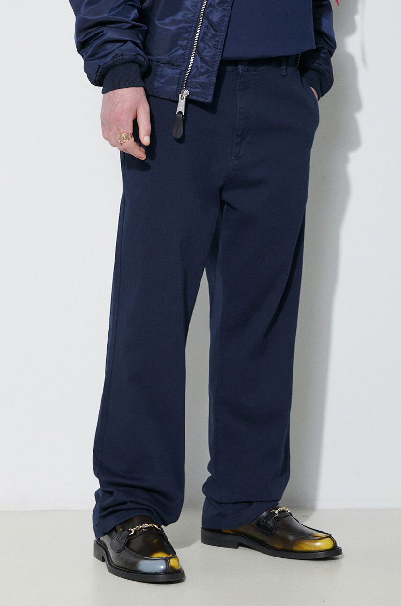 Hlače Alpha Industries Chino Trousers Modra | 146203