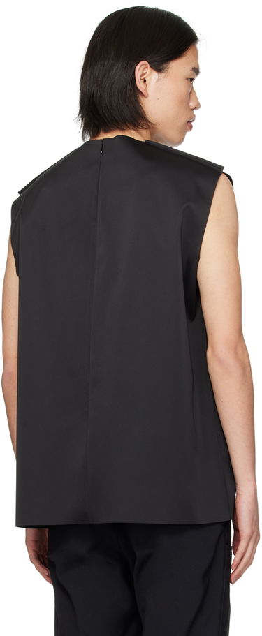 Telovnik We11done We11done Embossed Pocket Tank Top Črna | WD-BL1-24-122-M-BK, 2