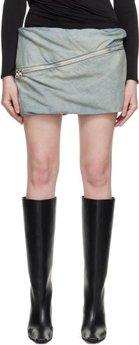Diesel De-Clot-S1 Denim Miniskirt