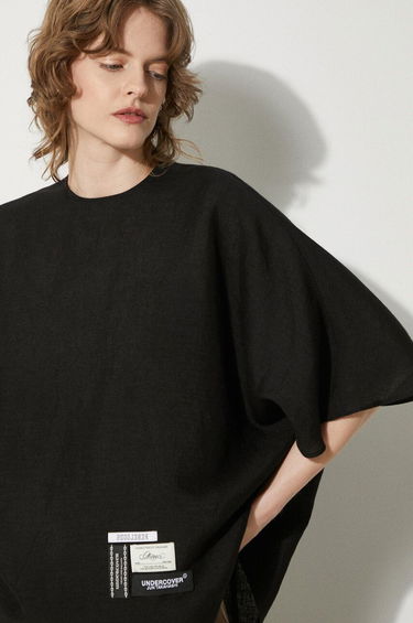 Majica UNDERCOVER Blouse with Short Sleeves and Round Neck Bela | UC1D1402-2, 4