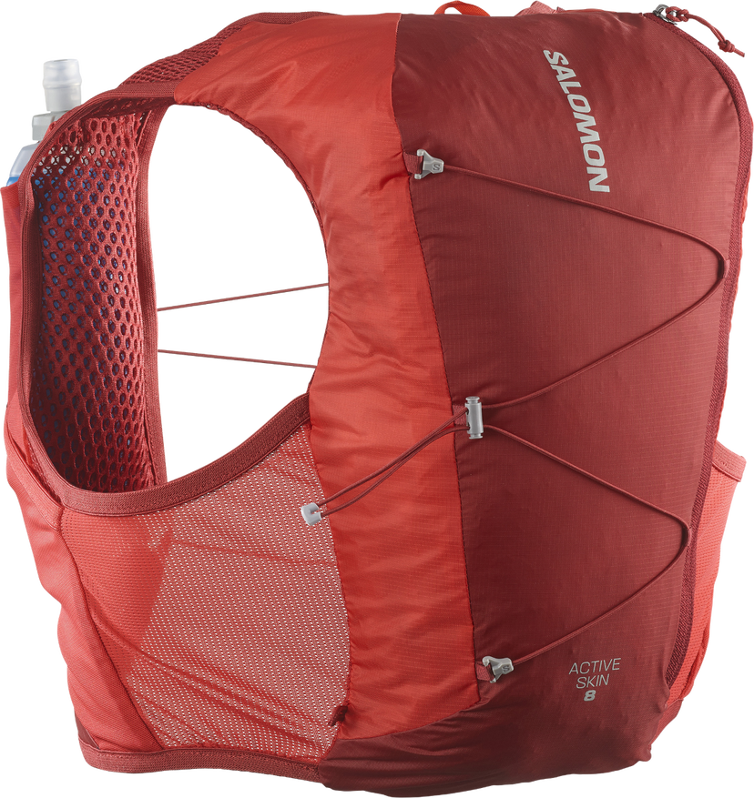 Nahrbtnik Salomon ACTIVE SKIN 8 SET Rdeča | lc2177900