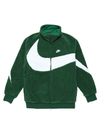 Jakna Nike Big Swoosh Reversible Boa Jacket Gorge Green Zelena | BQ6546-341