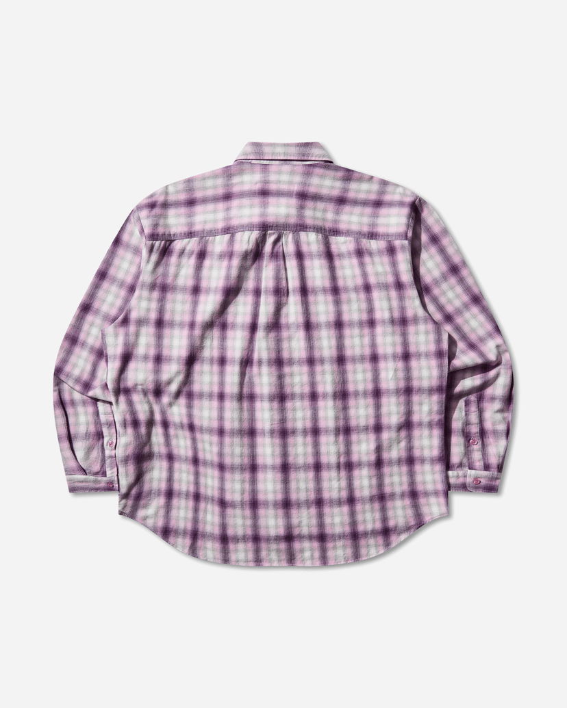 Srajce ERL Plaid Overshirt Lila | ERL11B003 1