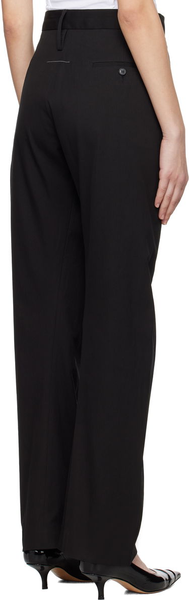 Hlače Maison Margiela MM6 Maison Margiela Light Cotton Gabardine Trousers Črna | S62KB0237 M35451, 2