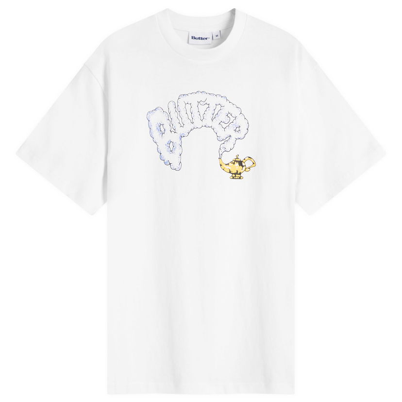 Majica Butter Goods Men's Lamp Graphic T-Shirt, Large Bela | BG251106-WHT