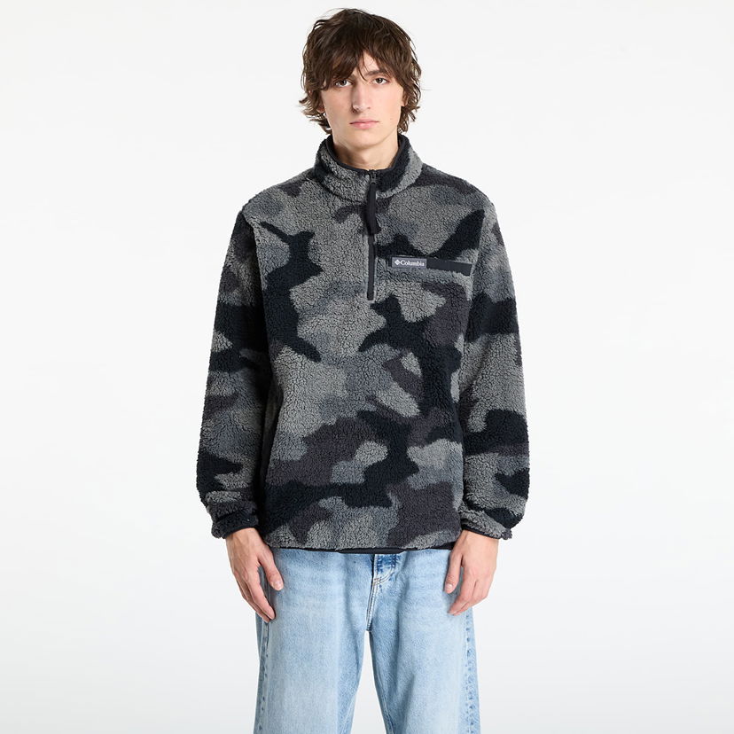 Pulover Columbia Columbia Rugged Ridge™ High Pile Half Zip Sweatshirt Siva | 2135471011