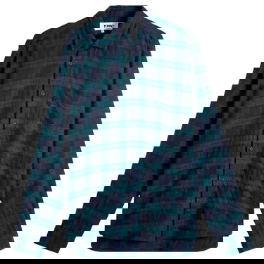 Srajce YMC Curtis Check Shirt Zelena | P2XMI-40, 1