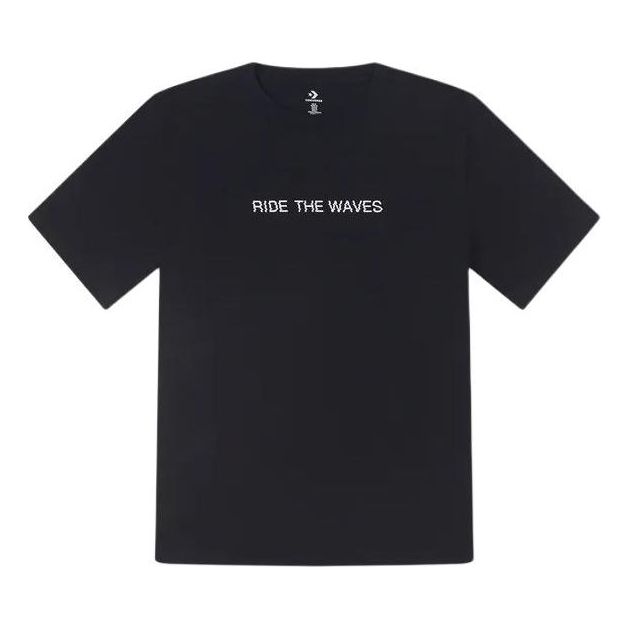 Majica Converse Summer Verbiage Graphic T-Shirt Črna | 10027218-A03