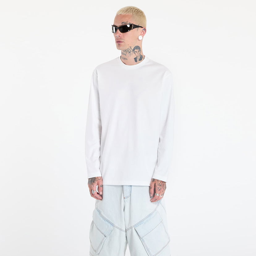 Majica Y-3 Y-3 Graphic Long Sleeve T-Shirt Bela | KE5094