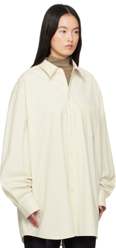 Srajce Maison Margiela Maison Margiela Oversized Shirt Bela | S51DT0017 S54352, 1