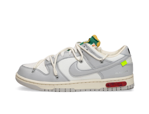 Superge in čevlji Nike Off-White x Dunk Low "Lot 25 of 50" Siva | DM1602-121