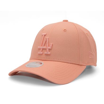 Kapa New Era 9FORTY Womens MLB League Essential Los Angeles Dodgers Pale Orange One Size Bež | 60435228