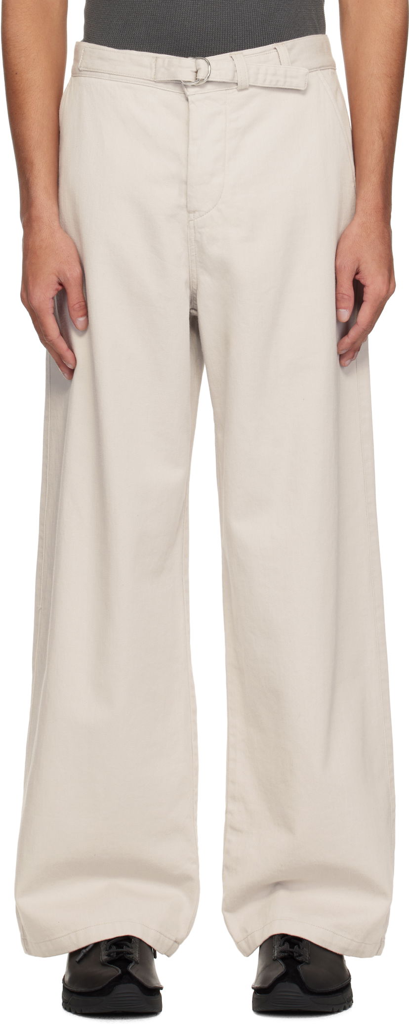Hlače OUR LEGACY Our Legacy Stern Chino Trousers Bež | M2254SD