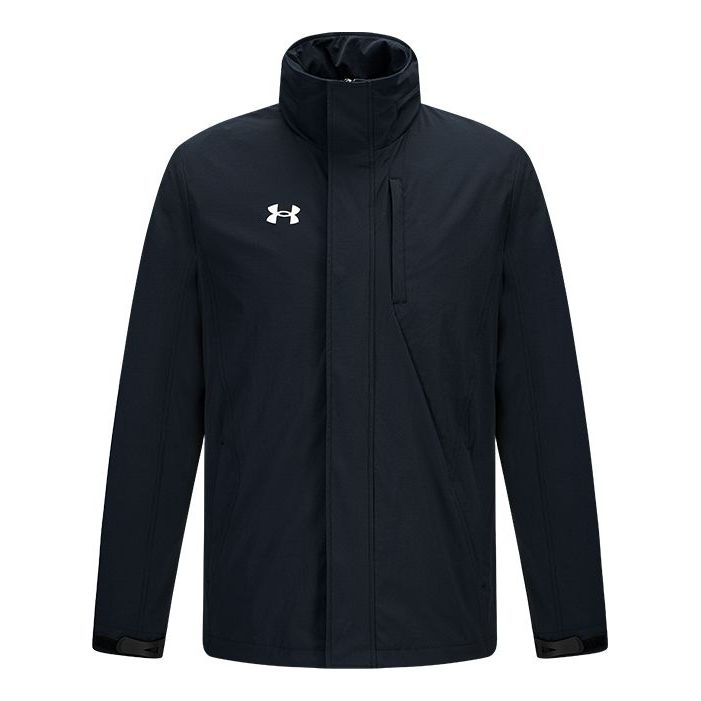 Vetrovka Under Armour Men's Windproof Hooded Training Jacket Črna | 21600409-001