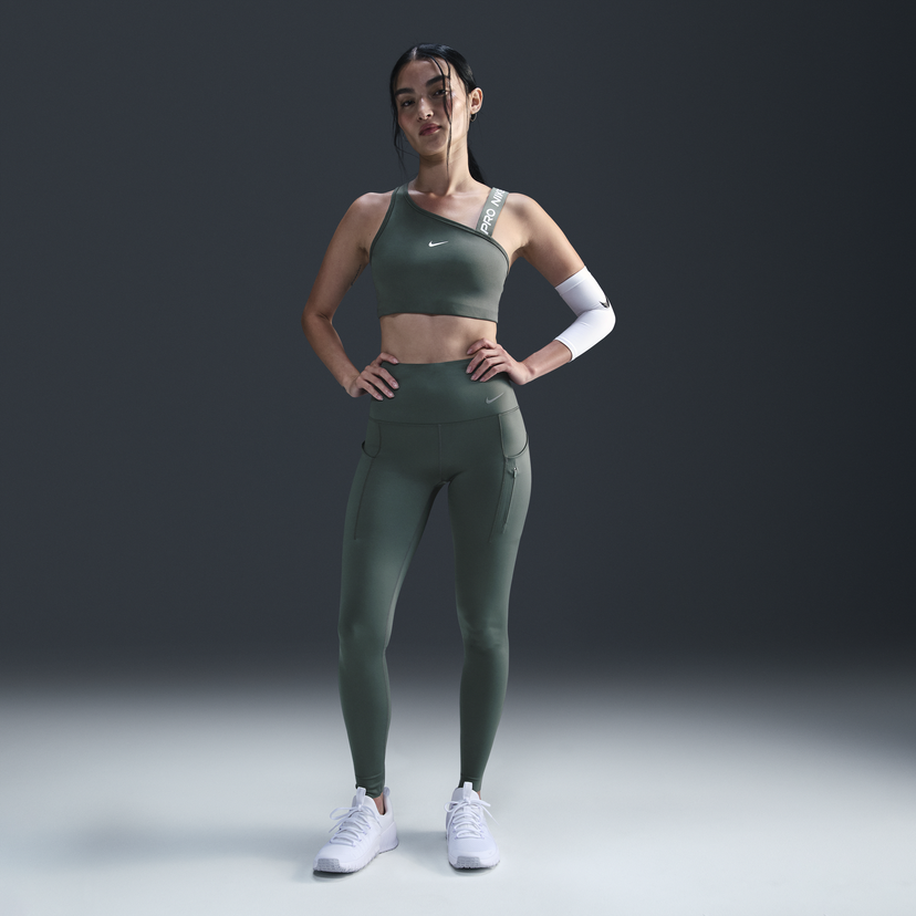 Pajkice Nike High Waisted Leggings With Pockets Zelena | DQ5668-338