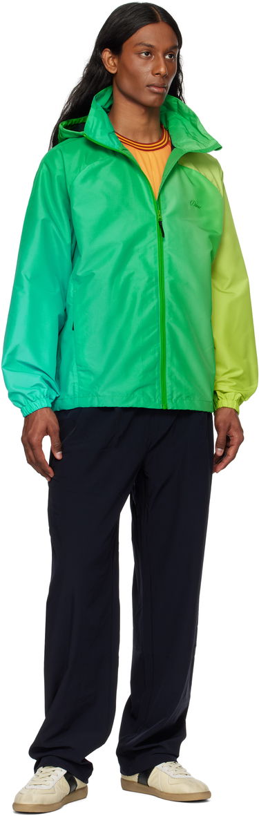 Vetrovka Dime Dime Gradient Windbreaker Jacket Zelena | DIME2SP251GRN, 3