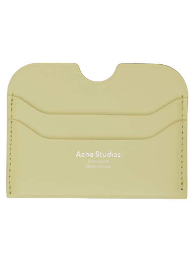 Denarnica Acne Studios Leather Card Holder Zelena | CG0193-