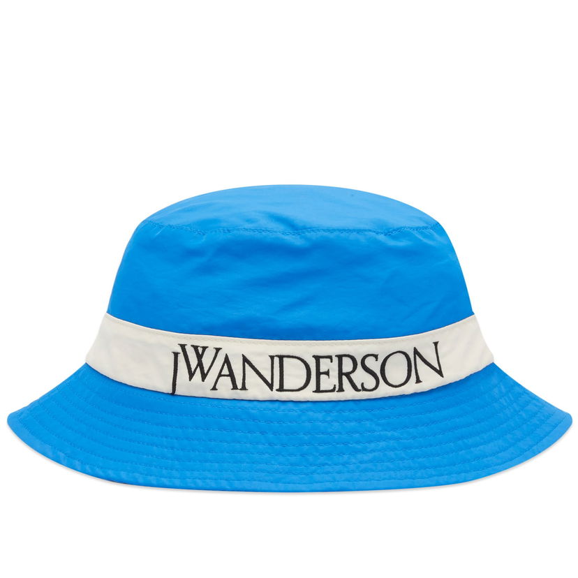 Klobuk JW Anderson Logo Bucket Hat Modra | AC0347-FA0214-856